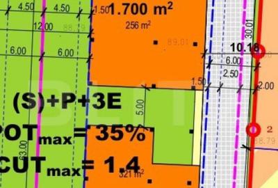 Teren de 1700 mp, în Braytim