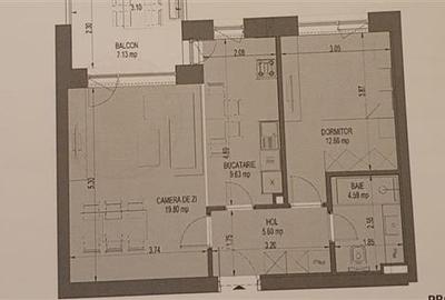 Apartament cu 2 camere decomandat în Aviației - 2