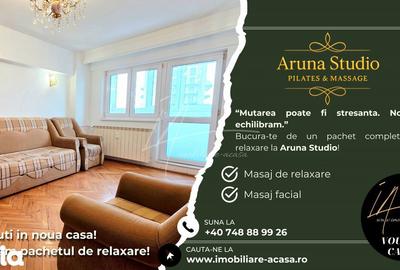 Apartament cu 3 camere semidecomandat, mobilat în 13 Septembrie - 7