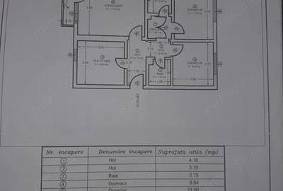 Apartament cu 3 camere decomandat în Dorohoi - 2