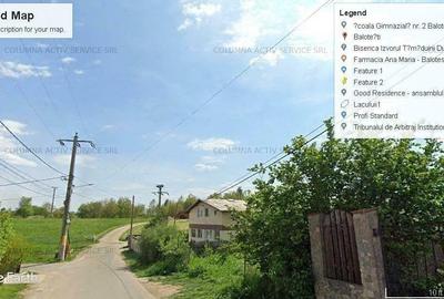 Teren Construcții intravilan de 740 mp, în Balotești