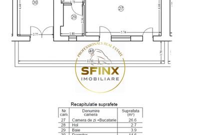 Apartament cu 2 camere semidecomandat în Pantelimon - 13