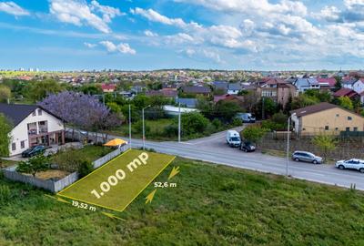 Teren Construcții intravilan de 1000 mp, în Agigea