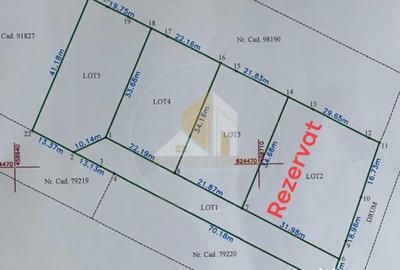 Teren de 750 mp, în Central