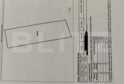 Teren de 1500 mp, în Central