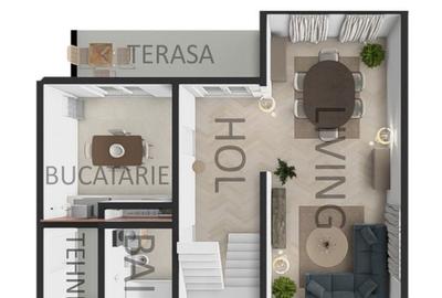 Casă cu 4 camere în Valu lui Traian - 5