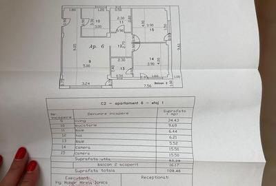 Apartament cu 3 camere decomandat în Central - 6