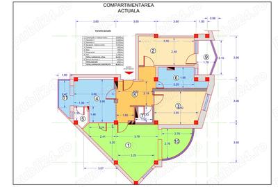 Vand apartament 3 camere,92 mp, decomandate, Ultracentral Hunedoara - 2