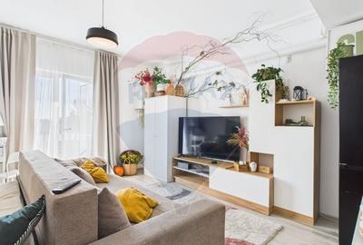 Apartament cu 2 camere semidecomandat, mobilat în Ștefăneștii de Jos - 2