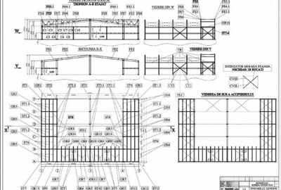 Ansamblu de 2 hale industriale | 3042mp util | Tetarom 1 - 2