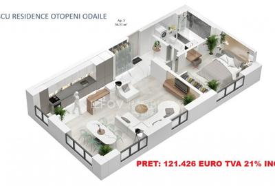 Apartament cu 2 camere decomandat în Central - 12