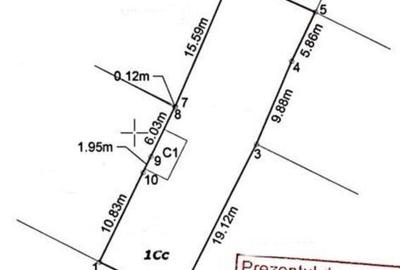 Teren de 500 mp, în Apărătorii Patriei - 2