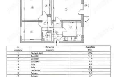 Apartament cu 4 camere în Găvana