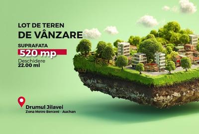 Teren intravilan 520 mp, deschidere 23 ml, Drumul Jilavei, Aparatorii Patriei, - 2