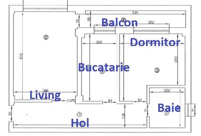 Apartament cu 2 camere decomandat în Cug - 6