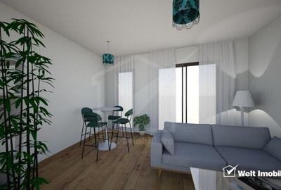 Apartament la etaj intermediar, Piata Cipariu