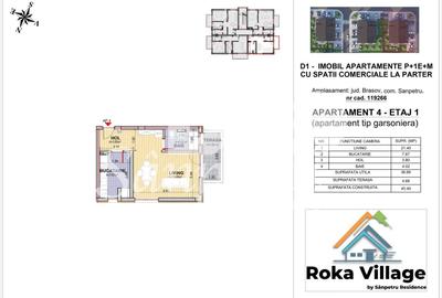 Apartament tip garsoniera etaj 1, intabulata si mobilata. - 11