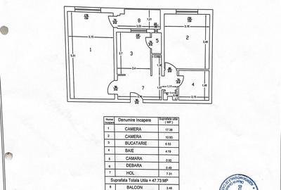 Apartament 2 camere Dristor - strada Ramnicu Valcea - an constructie 1984 - 15