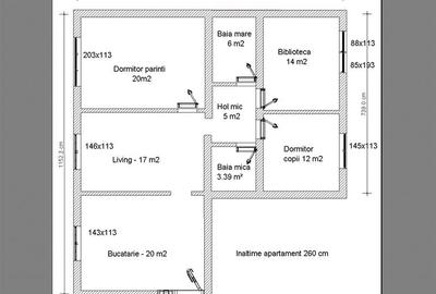 Apartament cu 4 camere decomandat, mobilat în Vitan Mall - 2