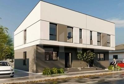 Vila tip duplex cu 4 camere, 114 mp utili si teren de 250 mp in Tunari