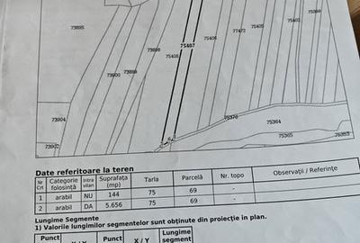 Teren de 5800 mp, în Grigorescu - 1