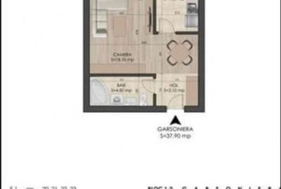 Berceni metrou cu parcare etaj 3 - 4