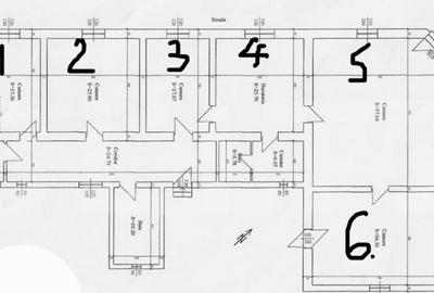 Casă cu 6 camere cu Teren 1400 Mp în Checea