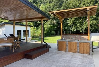 Vila cu deschidere la padure, 3 dormitoare, teren 1000 mp, complet utilata - 1