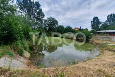 Casa individuala cu balta de pescuit de vanzare in Marginimea Sibiului - 7