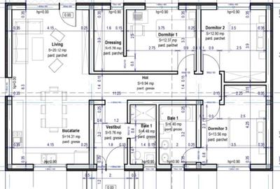 Casă cu 4 camere în Central - 5