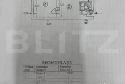 Garsonieră, mobilată în Mărgeanului