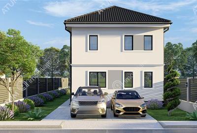 Casă individuală cu 4 camere cu Teren 495 Mp în Tineretului - 2