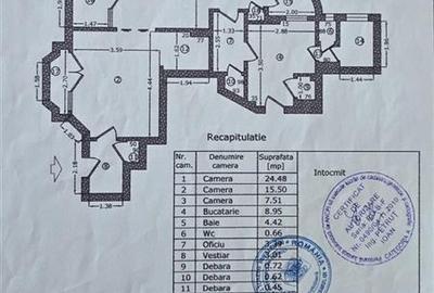 Apartament cu 3 camere decomandat în Universitate - 14