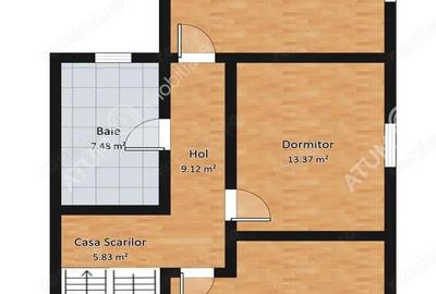 Casa 4 camere 3 bai terasa si teren 250 mp zona Octavian Goga Selimbar - 7