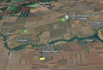 Teren intravilan 5000 mp Tamadau Mare – deschidere 35 metri la DN3 - 4