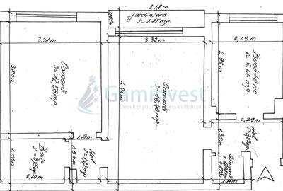 Apartament cu 2 camere semidecomandat în Iosia - 2