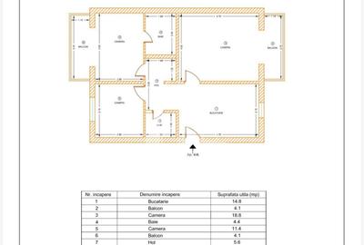 Apartament cu 3 camere decomandat, mobilat în Dâmbovița - 12