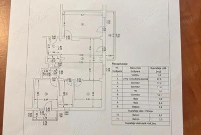 Apartament 4 camere de inchiriat, Sinaia, Stanjeneilor - 1