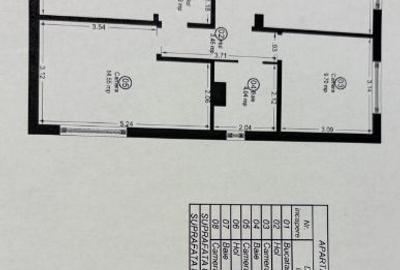 Apartament cu 3 camere decomandat în Lipovei - 10