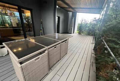 Duplex, 4 camere, Mobilat LUX, 3 locui parcare. Pipera Comision 0 - 6