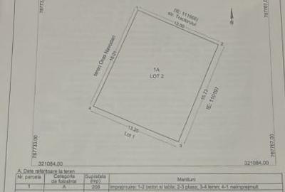 Teren Construcții intravilan de 208 mp, în Vest - 6