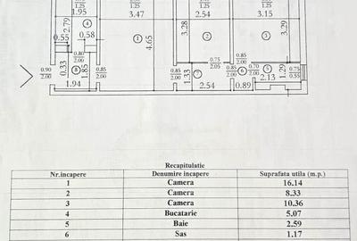 Apartament 3 camere RENOVAT, mobilat, utilat, Alexandru - accept CREDIT - 15