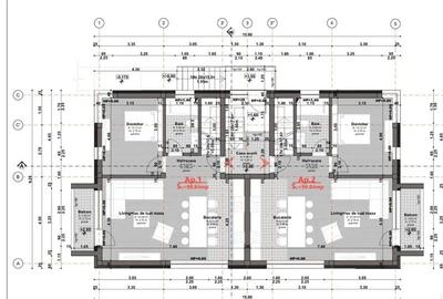 Apartament Exclusiv | 2 Niveluri | 91 mp utili  + 25 Terase | Faget - 4