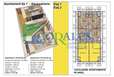 Apartament cu 2 camere semidecomandat în Sânandrei - 4