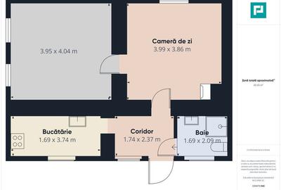 Casă cu 2 camere cu Teren 1125 Mp în Turnu - 2