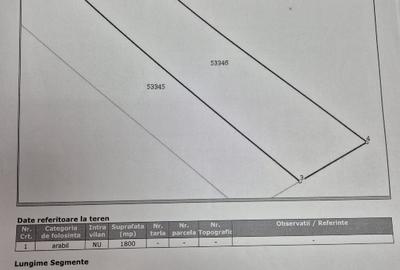 Teren agricol extravilan de 1800 mp, în Gilău - 2