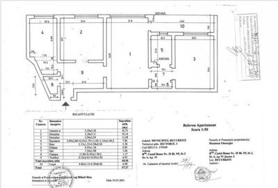 Apartament 3 camere Parc IOR, scoala, gradini?a Apartament 3 camere Parc IOR, scoala, gradini?a - 5