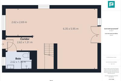 Duplex cu 4 camere cu Canalizare în Moșnița Nouă - 17