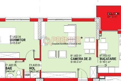 Apartament cu 2 camere decomandat în Metalurgiei - 3