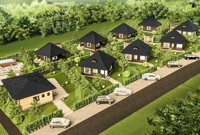 Casă cu 2 camere cu Teren 350 Mp în Tei